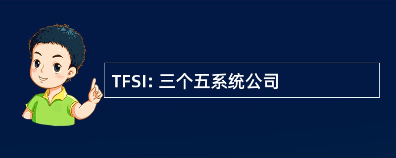 TFSI: 三个五系统公司