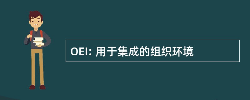 OEI: 用于集成的组织环境