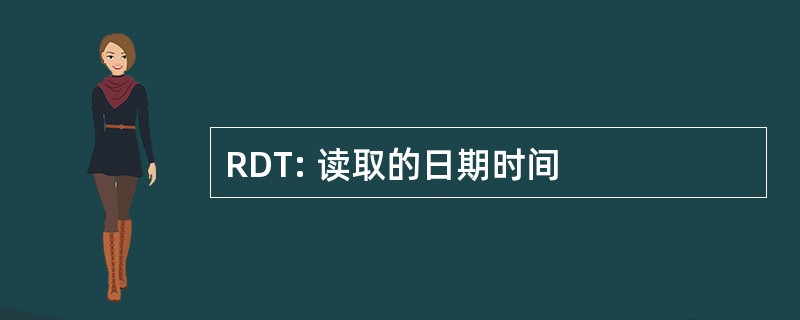 RDT: 读取的日期时间