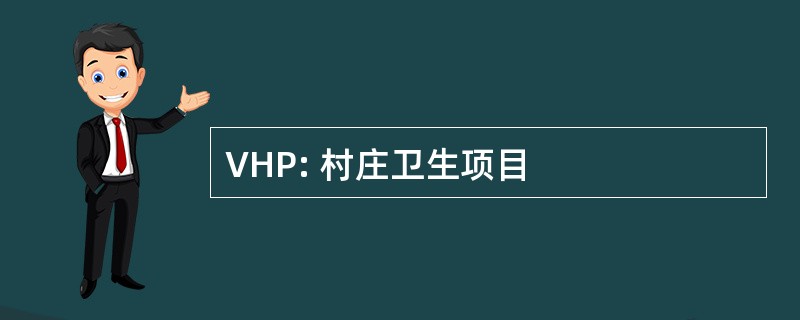 VHP: 村庄卫生项目