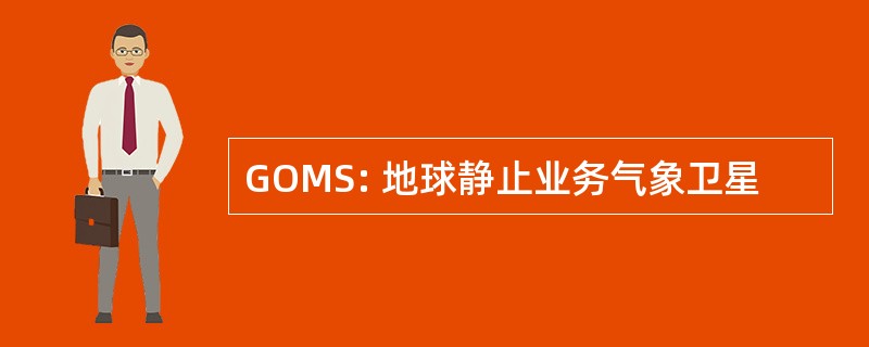 GOMS: 地球静止业务气象卫星