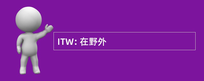 ITW: 在野外