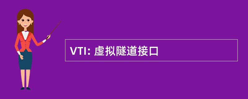 VTI: 虚拟隧道接口