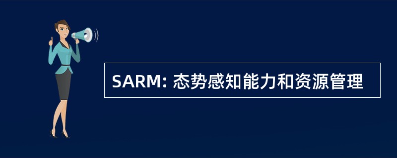 SARM: 态势感知能力和资源管理