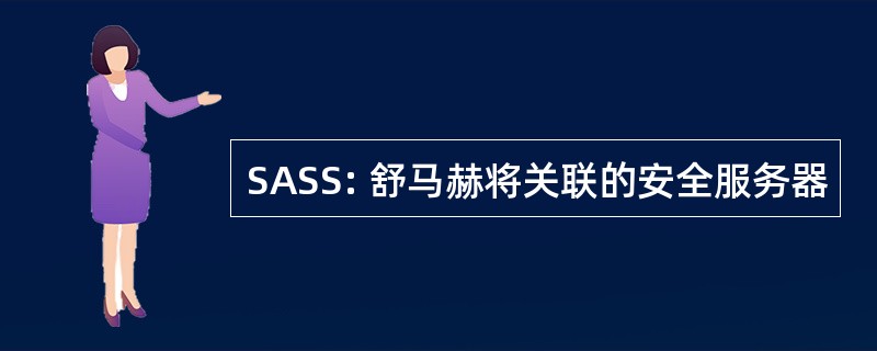 SASS: 舒马赫将关联的安全服务器