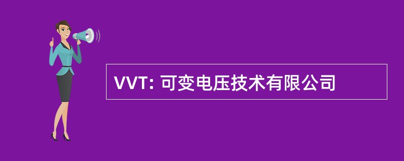 VVT: 可变电压技术有限公司