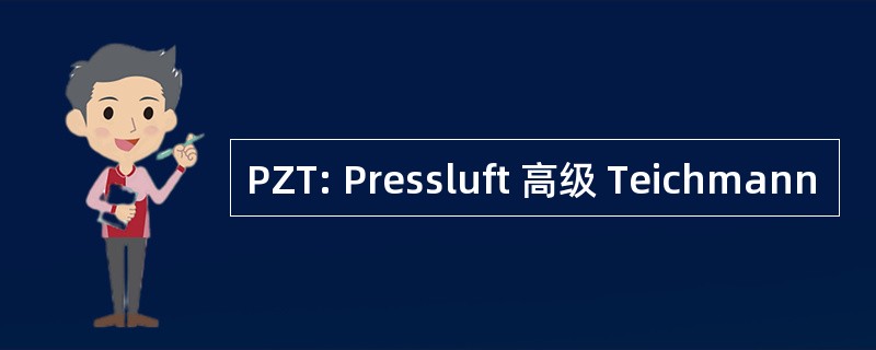 PZT: Pressluft 高级 Teichmann