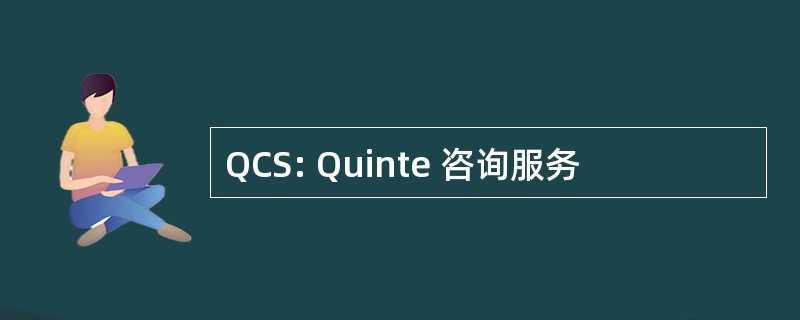 QCS: Quinte 咨询服务