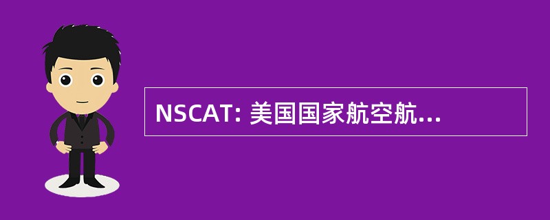 NSCAT: 美国国家航空航天局 Scatterometter