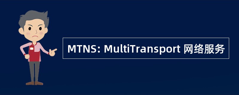 MTNS: MultiTransport 网络服务