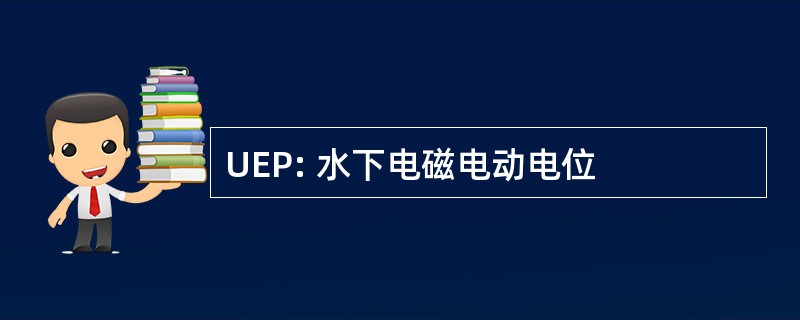 UEP: 水下电磁电动电位