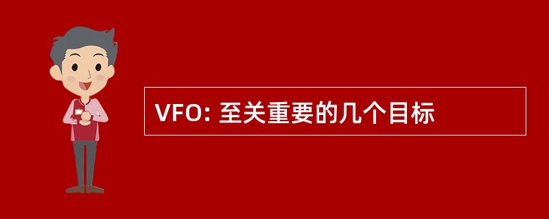 VFO: 至关重要的几个目标