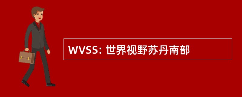 WVSS: 世界视野苏丹南部