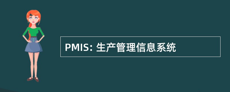 PMIS: 生产管理信息系统