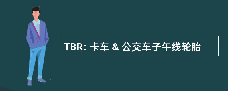 TBR: 卡车 & 公交车子午线轮胎