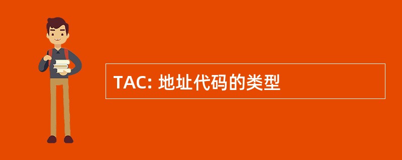 TAC: 地址代码的类型