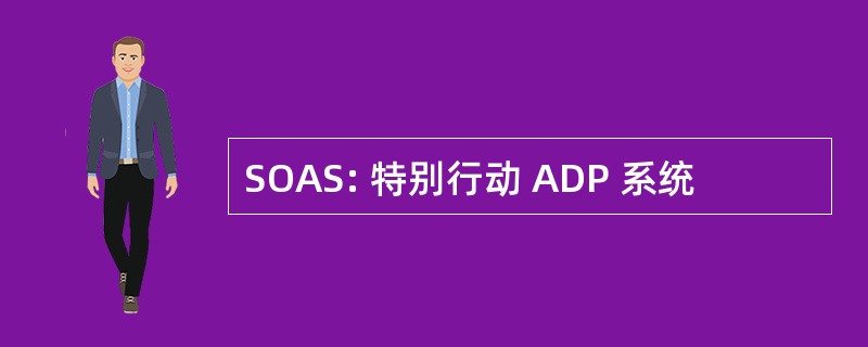 SOAS: 特别行动 ADP 系统