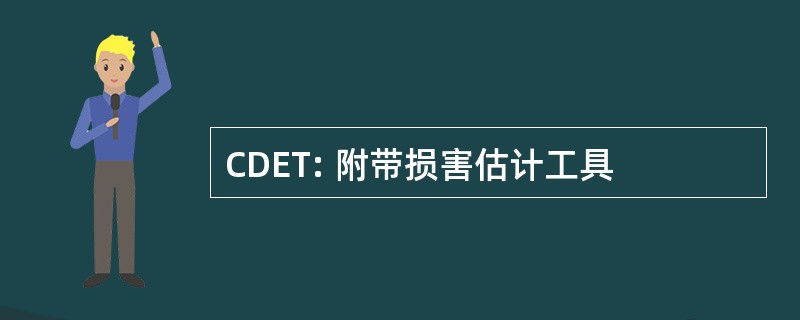 CDET: 附带损害估计工具