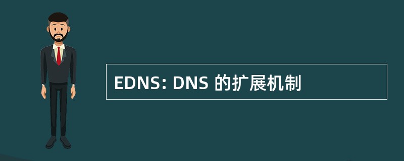 EDNS: DNS 的扩展机制