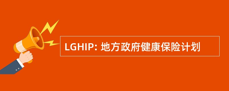 LGHIP: 地方政府健康保险计划