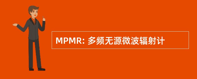 MPMR: 多频无源微波辐射计