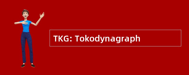 TKG: Tokodynagraph