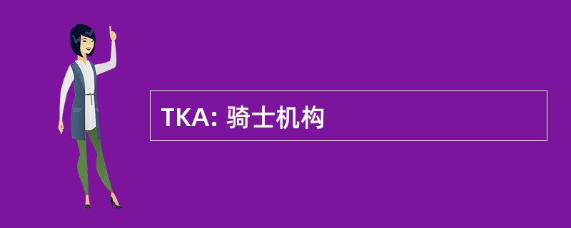 TKA: 骑士机构