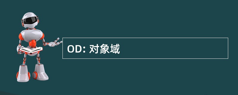 OD: 对象域