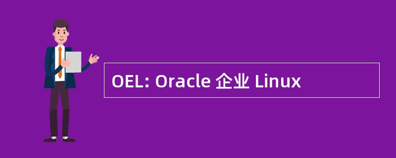 OEL: Oracle 企业 Linux