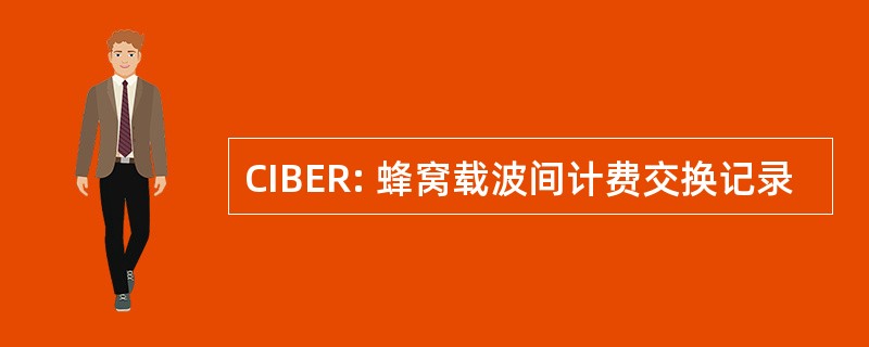 CIBER: 蜂窝载波间计费交换记录