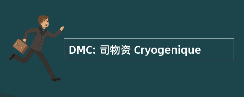 DMC: 司物资 Cryogenique