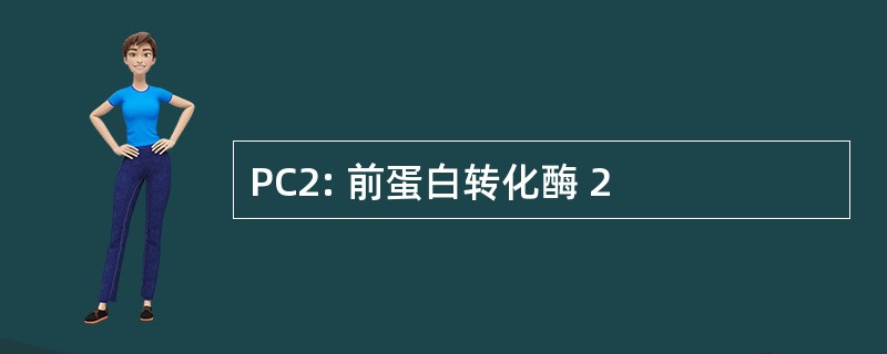 PC2: 前蛋白转化酶 2