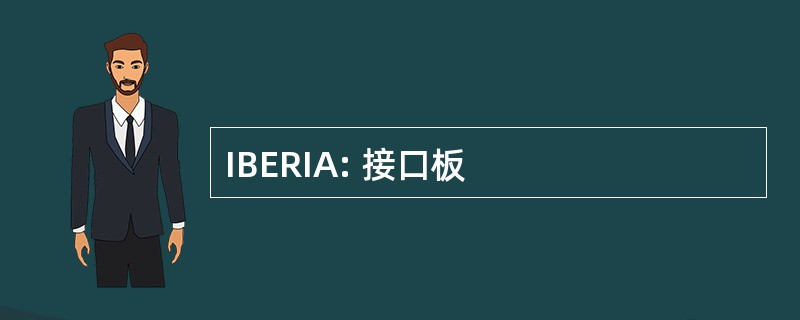 IBERIA: 接口板