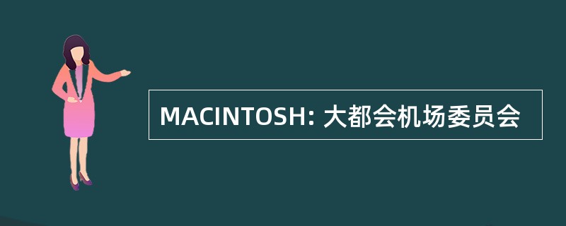 MACINTOSH: 大都会机场委员会