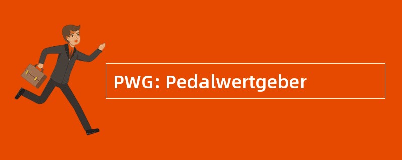 PWG: Pedalwertgeber