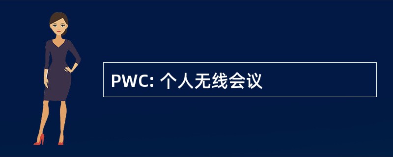 PWC: 个人无线会议