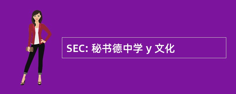 SEC: 秘书德中学 y 文化