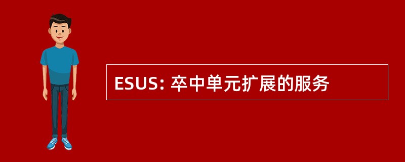 ESUS: 卒中单元扩展的服务