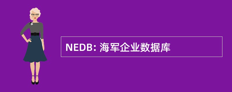 NEDB: 海军企业数据库