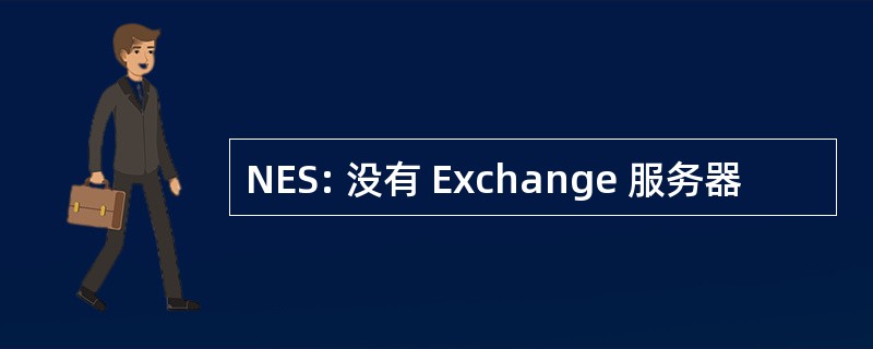 NES: 没有 Exchange 服务器