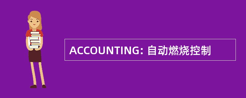 ACCOUNTING: 自动燃烧控制