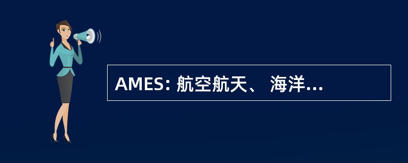 AMES: 航空航天、 海洋及电子系统领域