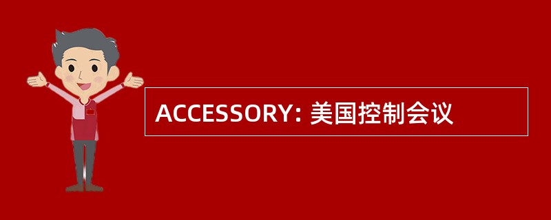 ACCESSORY: 美国控制会议