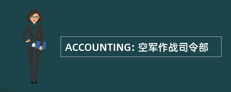 ACCOUNTING: 空军作战司令部