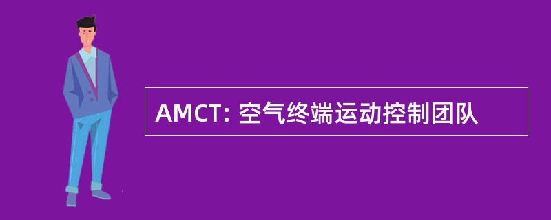 AMCT: 空气终端运动控制团队