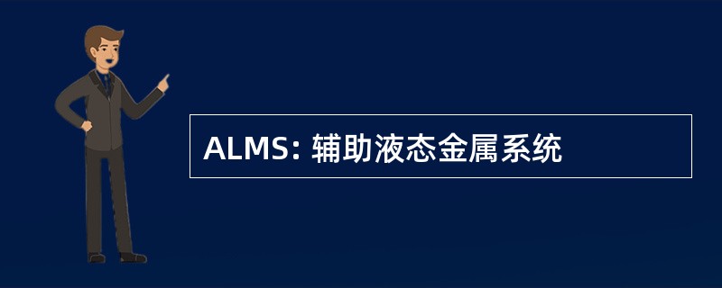 ALMS: 辅助液态金属系统