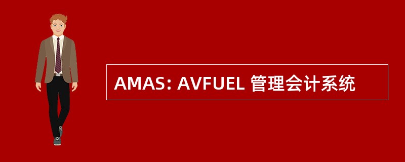 AMAS: AVFUEL 管理会计系统