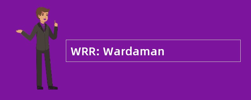 WRR: Wardaman