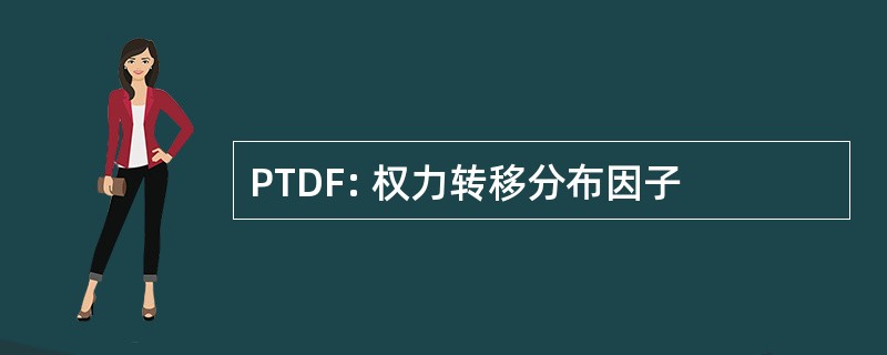 PTDF: 权力转移分布因子