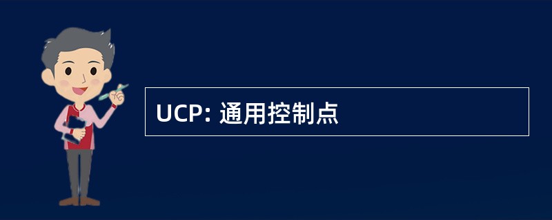 UCP: 通用控制点